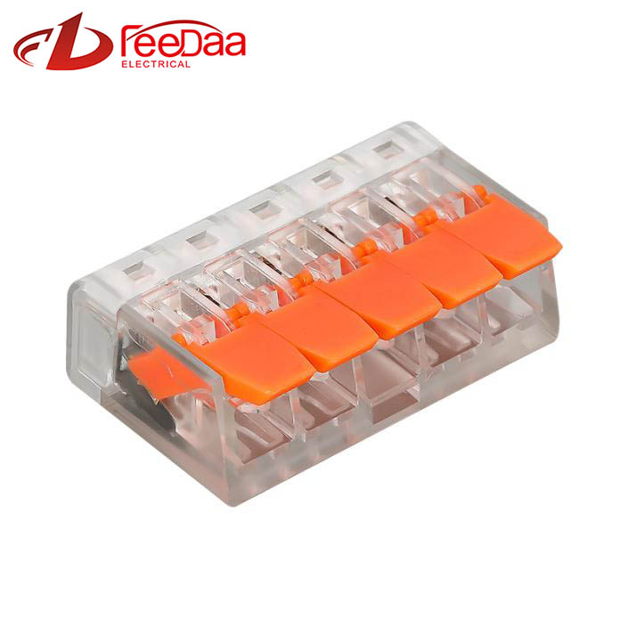 WAGO 221 seeria kiirtraadiga pistik | 1 in 4 Out PCT-415